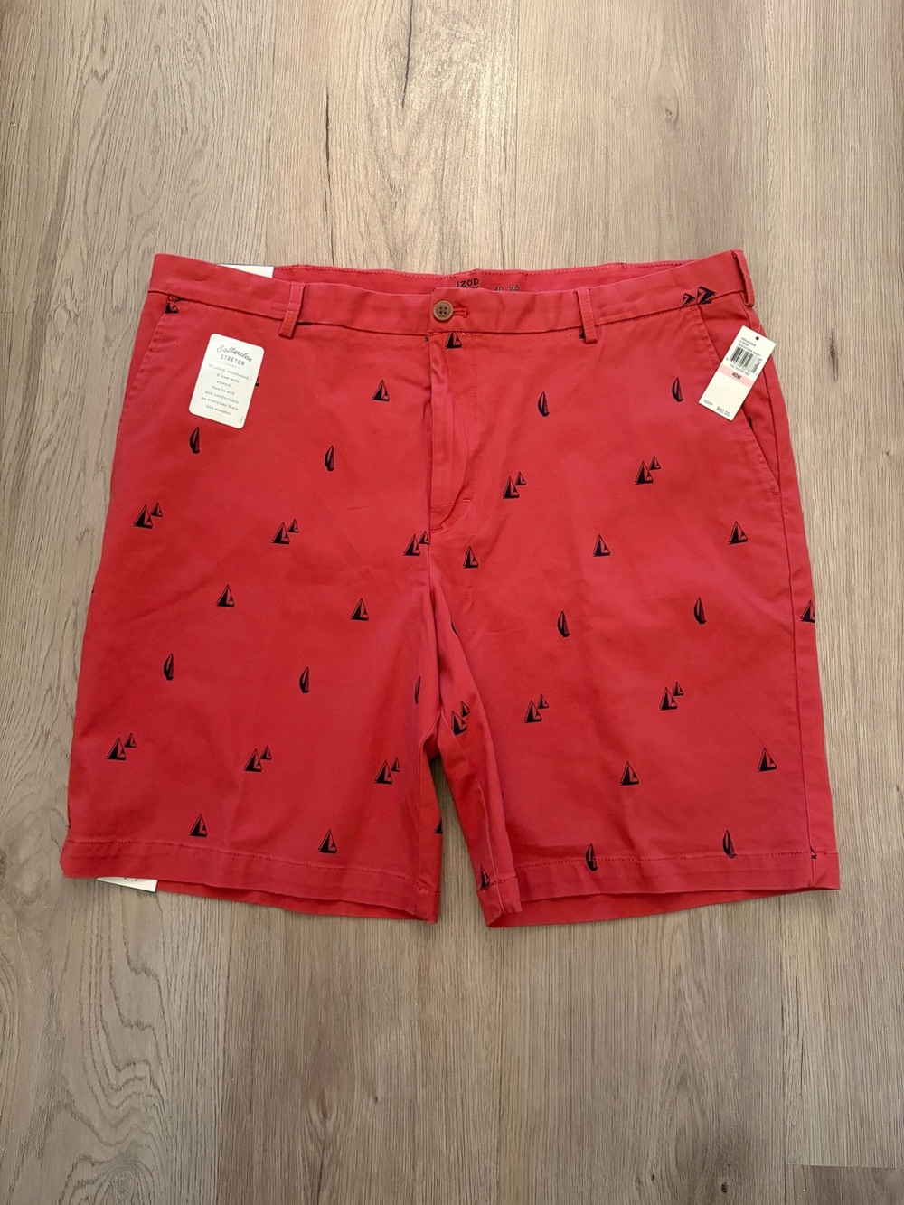 Men's IZOD Saltwater stretch Classic Men’s shorts NWT